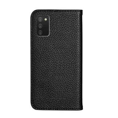 Mobildeksel med bånd og kortlomme til Samsung Galaxy A03s (EU-version) - Svart