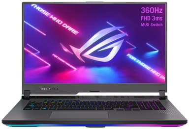 ASUS ROG Strix G17 G713 R7/16/1024/3070Ti 17.3" bærbar gaming-PC