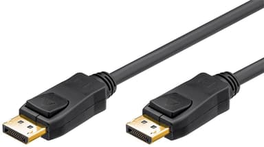 Goobay DisplayPort-kontaktkabel 1.2 VESA, gullbelagt