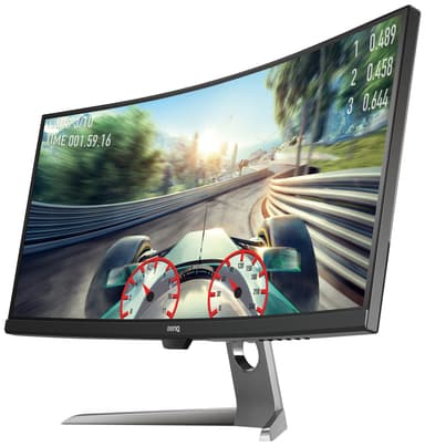 BenQ EX3501R buet 35" HDR gamingskjerm (grå)