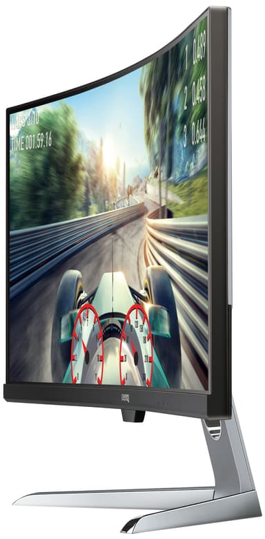 BenQ EX3501R buet 35" HDR gamingskjerm (grå)
