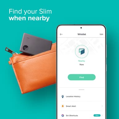 Tile Slim (2022) sporingsbrikke 1-pakk (sort)