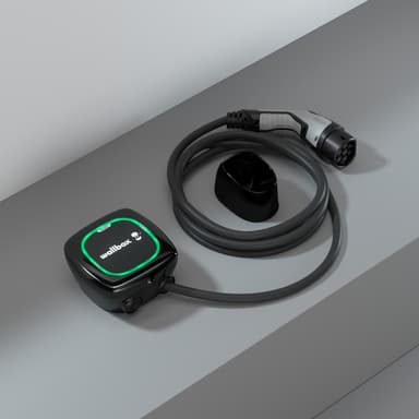 Wallbox Pulsar Plus elbillader 5 m type 1 (sort)
