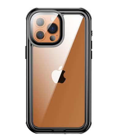INF iPhone 13 Pro Max vanntett deksel med stropp Gjennomsiktig