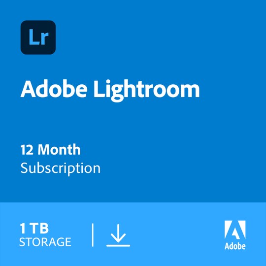 Adobe Lightroom CC - 1-års abonnement - PC Windows, macOS
