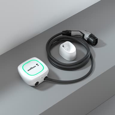 Wallbox Pulsar Plus elbillader 7 m type 2 (hvit)