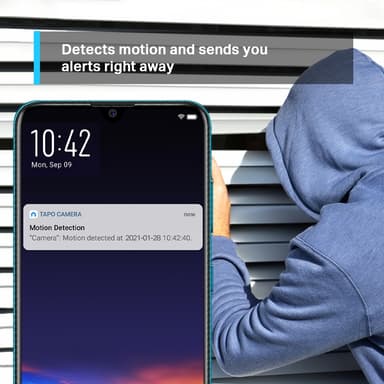 TP-Link Tapo C210 3MP WiFi sikkerhetskamera til hjem