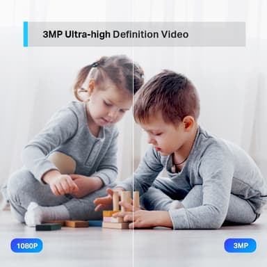 TP-Link Tapo C210 3MP WiFi sikkerhetskamera til hjem