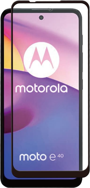 Panzer Full-Fit skjermbeskytter for Motorola Moto E40/E30
