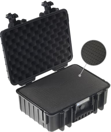 B&W Type 4000 utendørs kamera boks (sort)