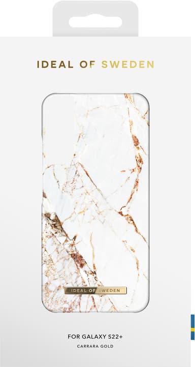 iDeal fashiondeksel til Samsung Galaxy S22 Plus (carrara gold)