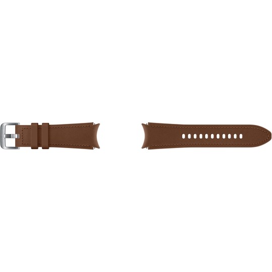 Samsung Galaxy Watch 4 Hybrid skinnreim 20mm S/M (brun)