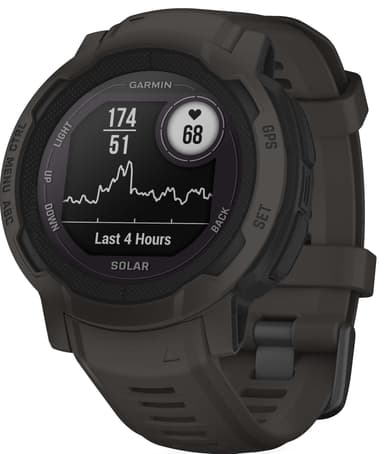 Garmin Instinct 2 Solar utendørsklokke (grafitt)