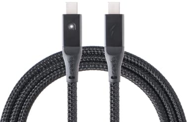 apias Smart USB-C til  USB-C ladekabel 2 m (sort)