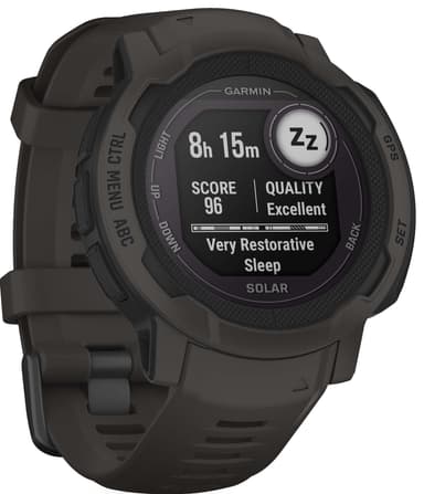 Garmin Instinct 2 Solar utendørsklokke (grafitt)