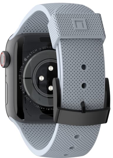 U by UAG Aurora Apple Watch 42/44/45 mm silikonreim (soft blue)