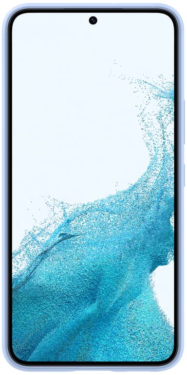 Samsung S22 silikondeksel (himmelblå)