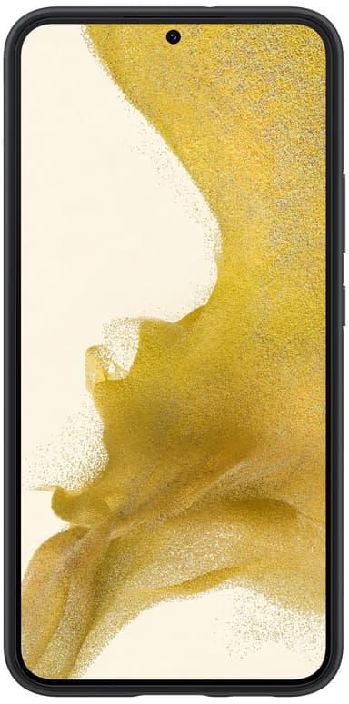 Samsung S22 Plus silikondeksel (sort)