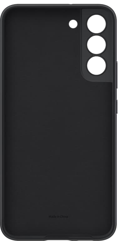 Samsung S22 Plus silikondeksel (sort)
