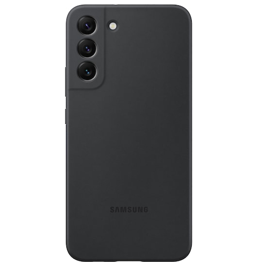 Samsung S22 Plus silikondeksel (sort)