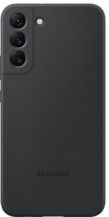 Samsung S22 Plus silikondeksel (sort)