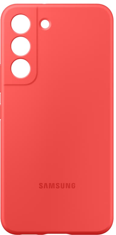 Samsung S22 silikondeksel (korall)