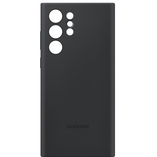 Samsung S22 Ultra silikondeksel (sort)