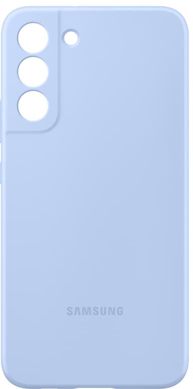 Samsung S22 Plus silikondeksel (himmelblå)