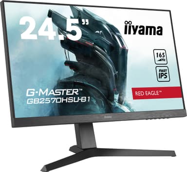 iiyama G-Master Red Eagle GB2570HSU 24,5" gamingskjerm