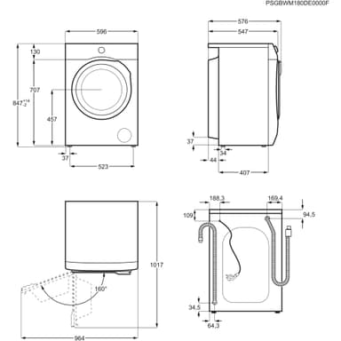 Electrolux Vaskemaskin EW6F5248G4