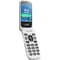 Doro 6881 mobiltelefon (sort/hvit)