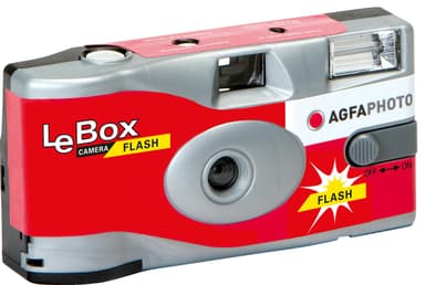 Agfaphoto LeBox Flash analogt engangkamera