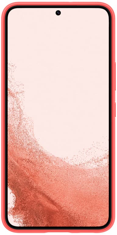 Samsung S22 silikondeksel (korall)