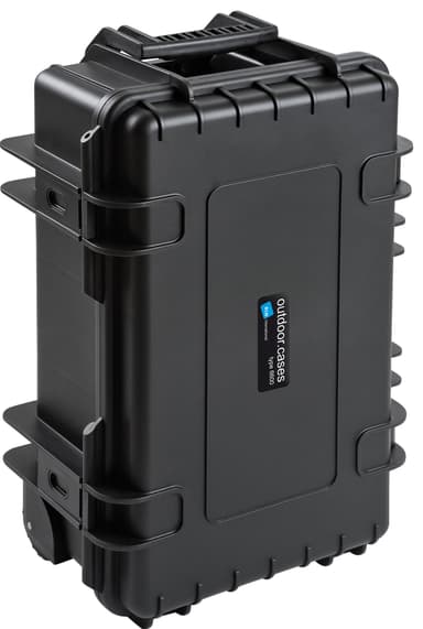 B&W Type 6600 utendørs kamerakoffert (sort)