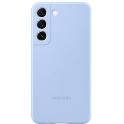 Samsung S22 silikondeksel (himmelblå)