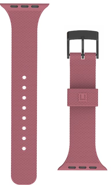 U by UAG Aurora Apple Watch 42/44/45 mm silikonreim (dusty rose)