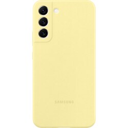 Samsung S22 Plus silikondeksel (gul)