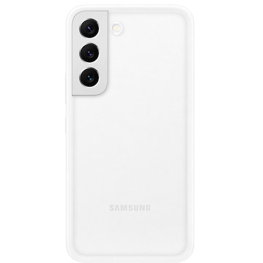 Samsung S22 rammedeksel (hvit)