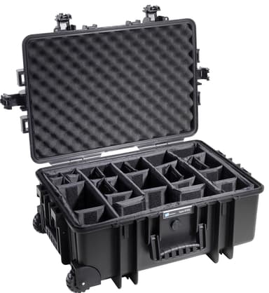 B&W Type 6700 utendørs kameraboks (sort)
