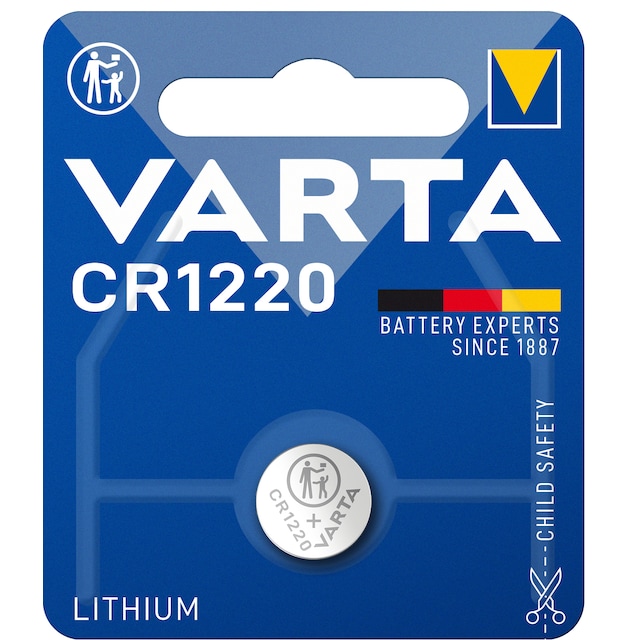 Varta CR 1220 batteri (1-pakk)
