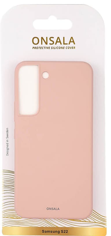 Onsala Silicone deksel til Samsung Galaxy S22 (rosa)