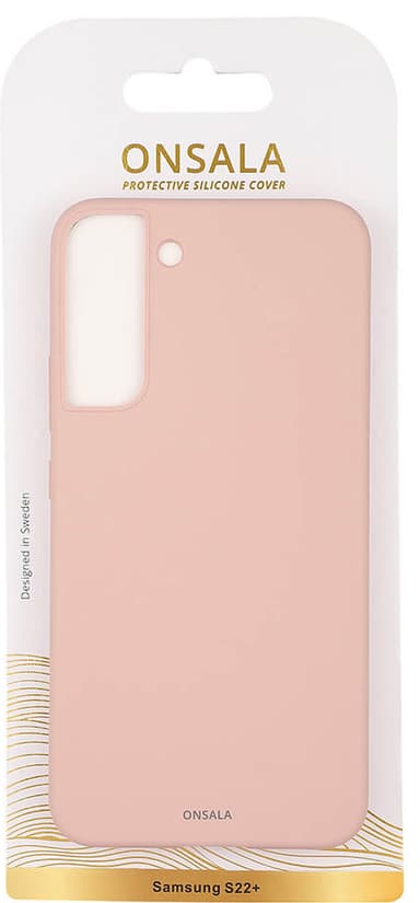 Onsala Silicone deksel til Samsung Galaxy S22 Plus (rosa)