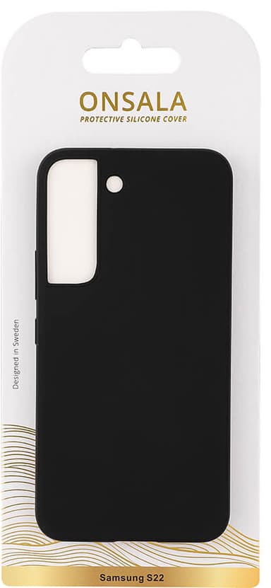 Onsala Silicone deksel til Samsung Galaxy S22 (sort)