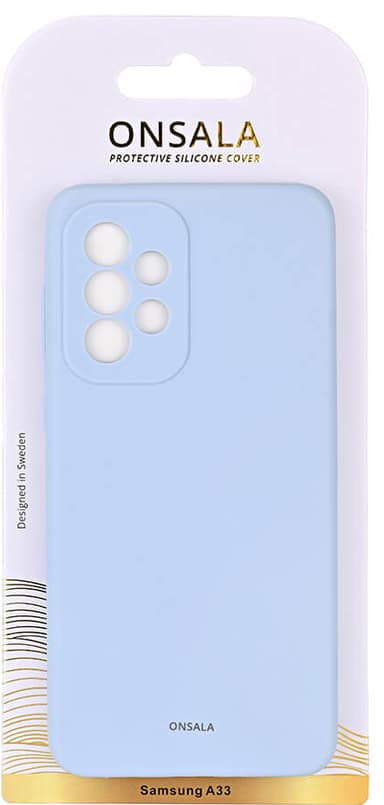 Onsala Silicone deksel til Samsung Galaxy A33 (lyseblå)