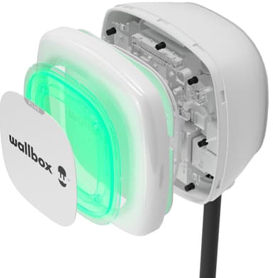 Wallbox Pulsar Plus elbillader 7 m type 2 (hvit)