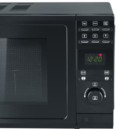 Mikroovn m. grill 20 liter Svart