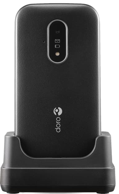 Doro 6821 mobiltelefon (sort/hvit)