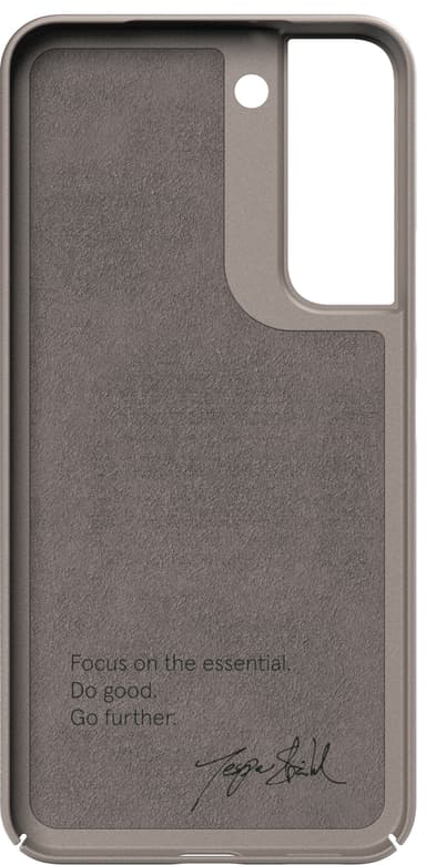 Nudient Samsung Galaxy S22 deksel (clay beige)