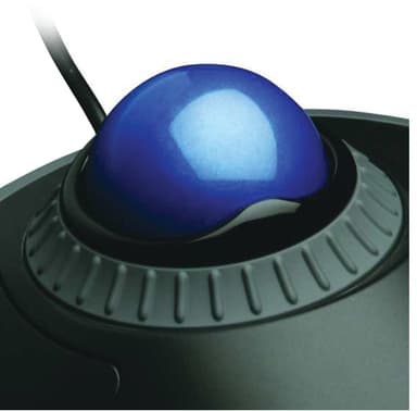 Kensington Orbit Wired mus med Scroll Ring trackball (sort)