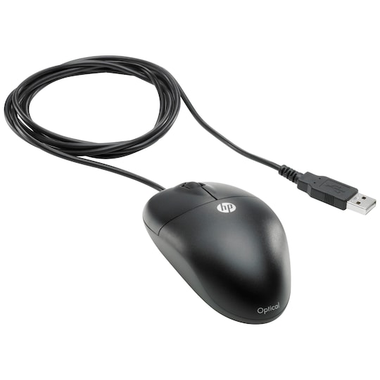 HP 2-knappers USB optisk mus